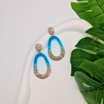 Oceanic Radiance Resin Earrings