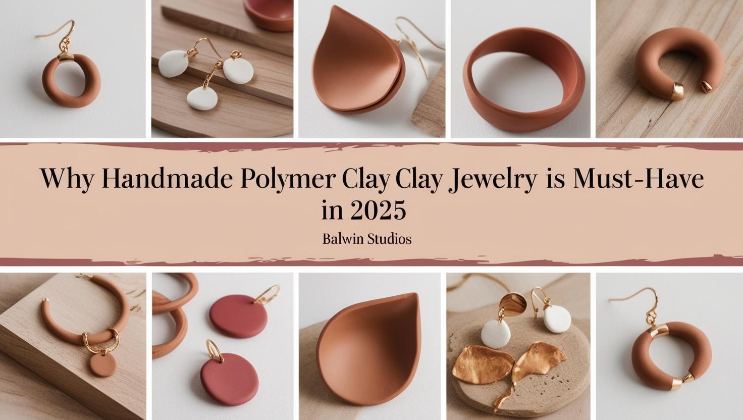 2025’s Biggest Jewellery Trend - Unique Handmade Polymer Clay Accessories